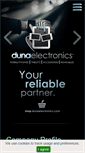 Mobile Screenshot of dunaelectronics.com